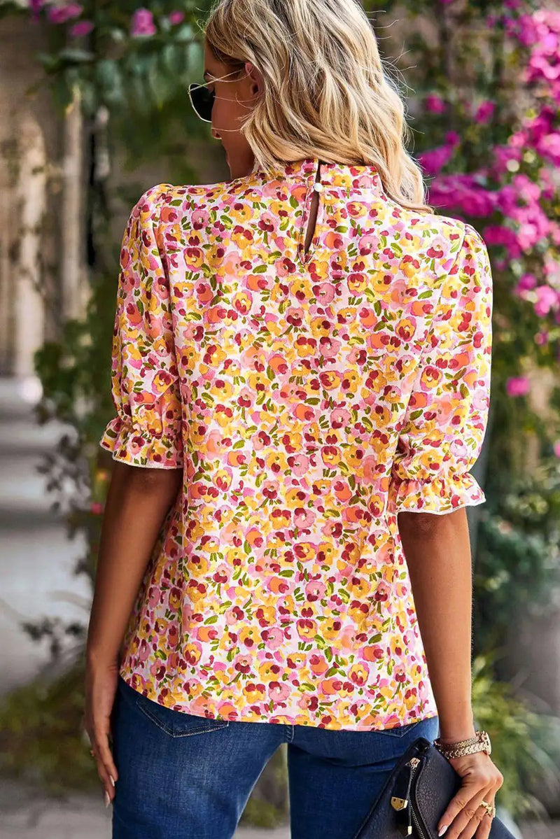 Vintage Inspired Blouse with a Contemporary Edge