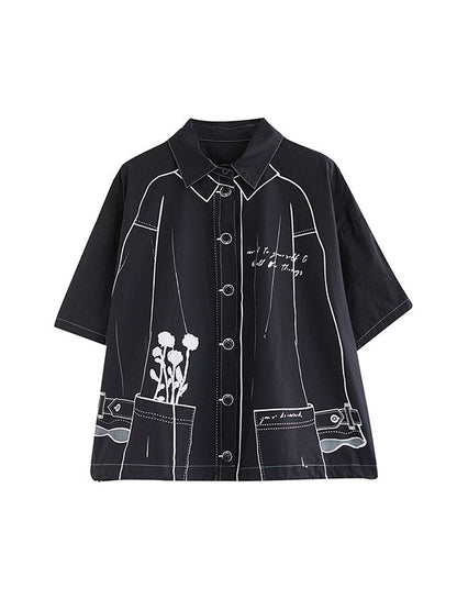Well Tailored Blouse with a Graceful Silhouette