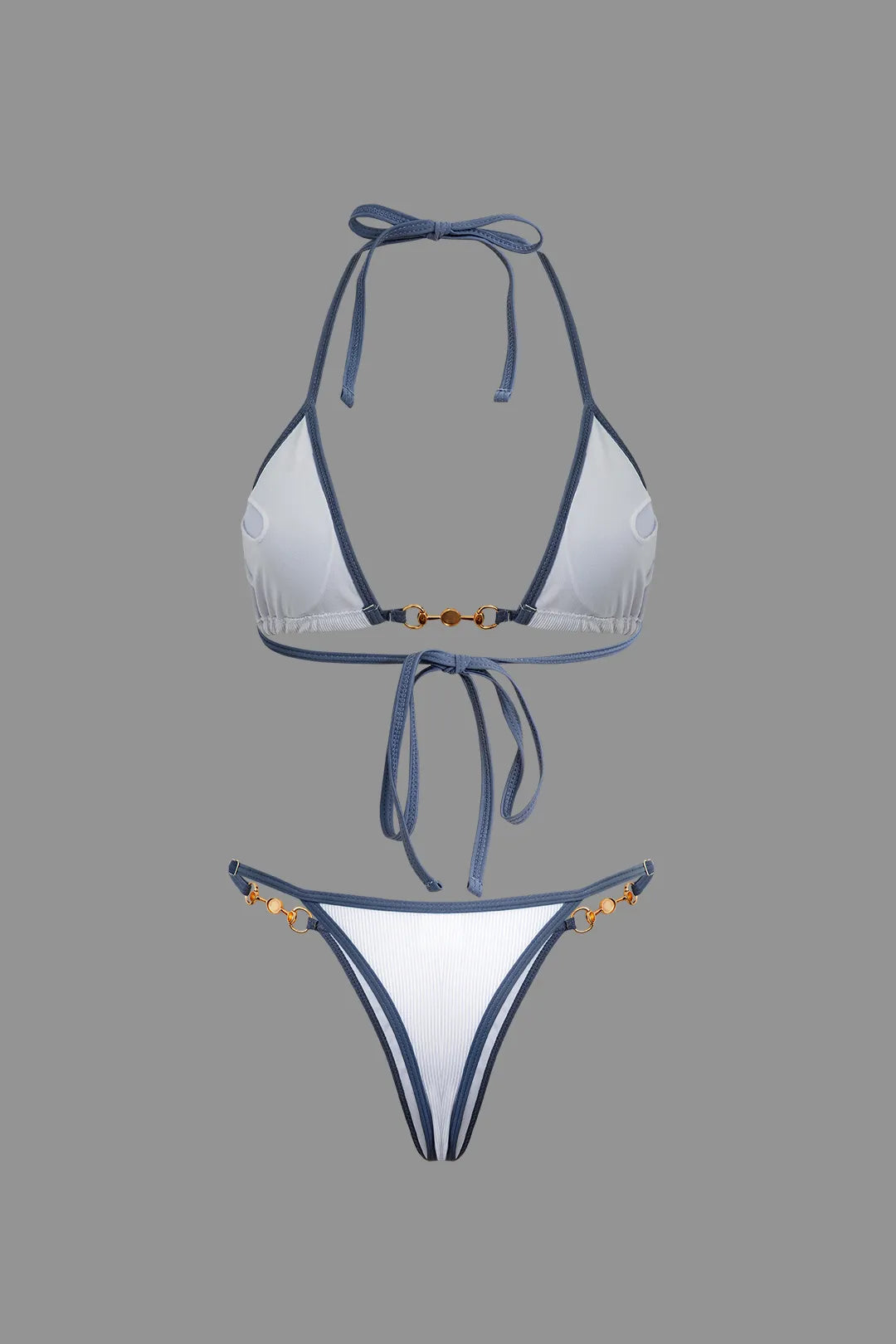 A Vintage Style Bikini with Delicate Timeless Details