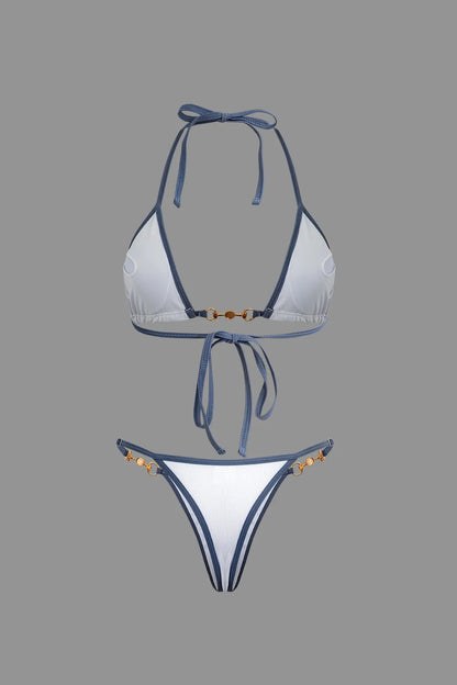 A Vintage Style Bikini with Delicate Timeless Details