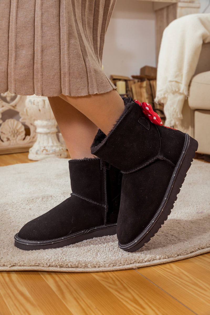 A Vintage Style Boots with Delicate Timeless Details