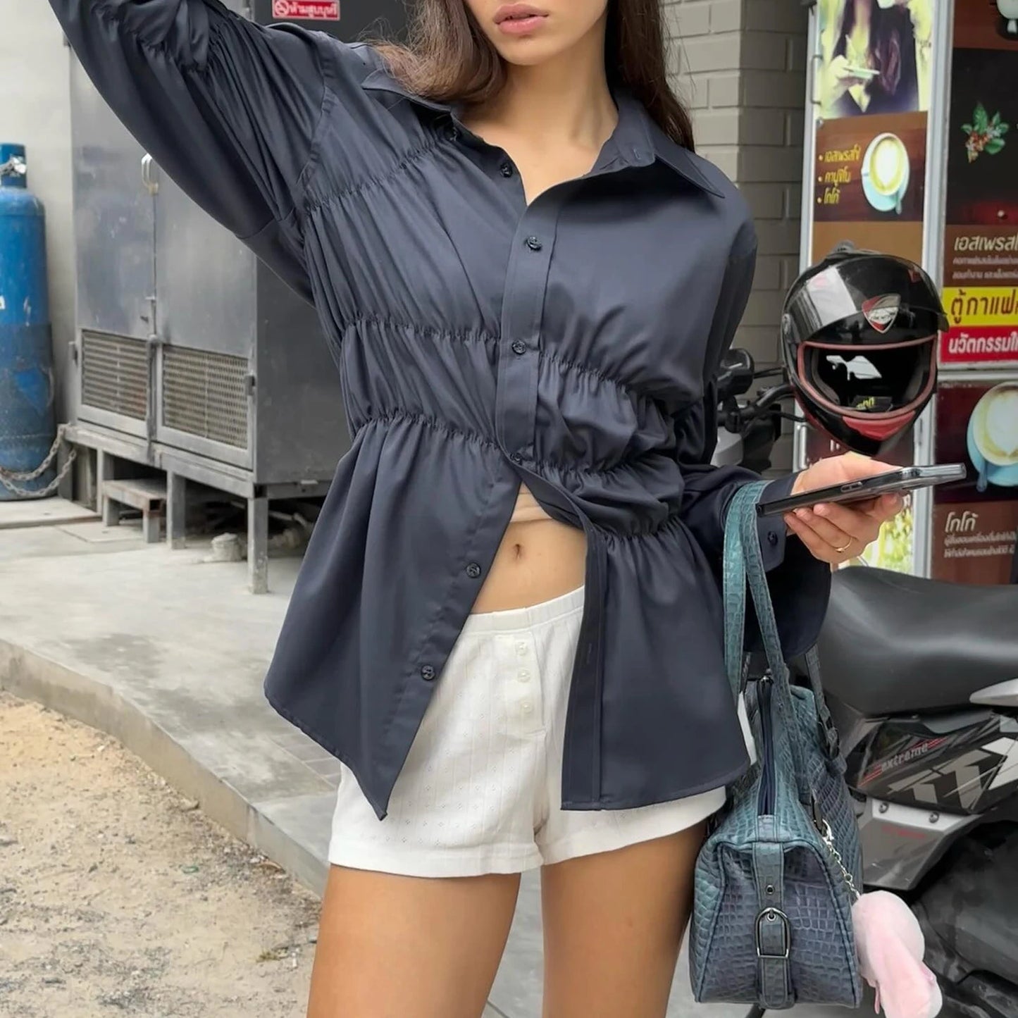 Vintage Inspired Blouse with a Contemporary Edge