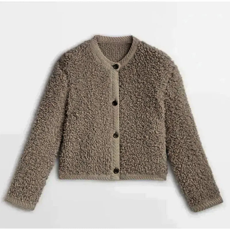Well Tailored Cardigan with a Graceful Silhouette