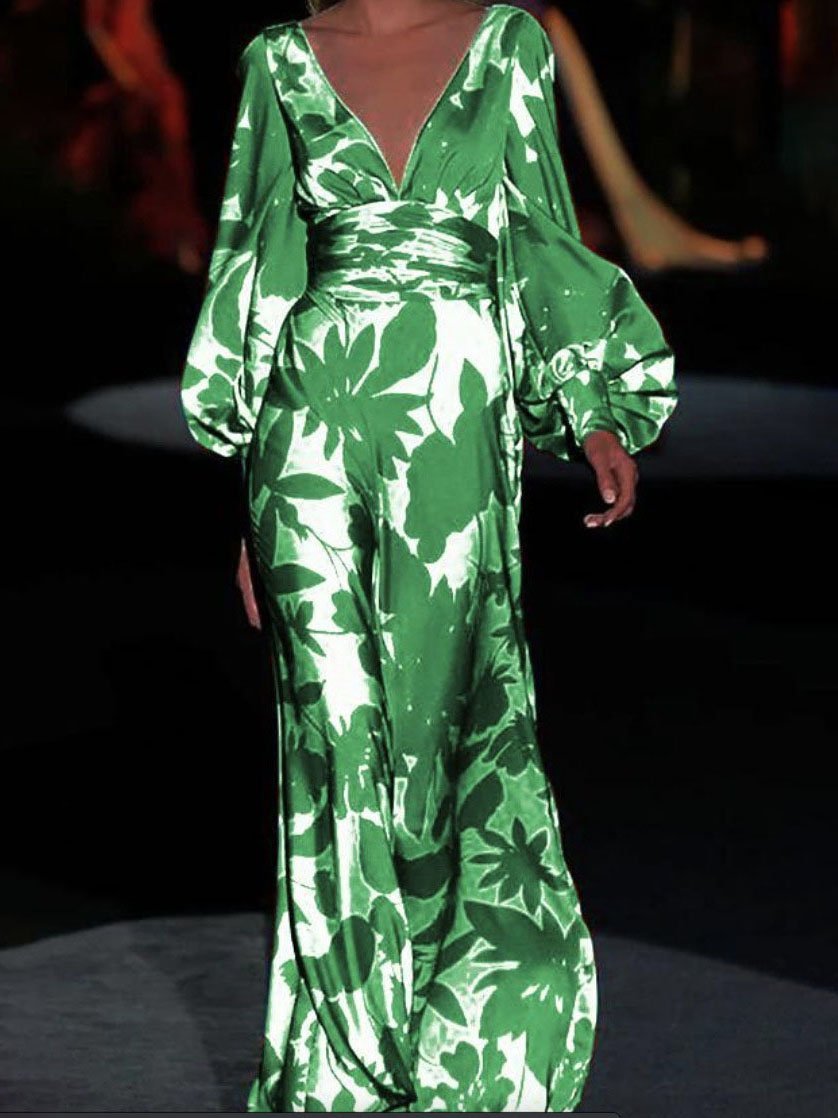 Well Tailored Dress with a Graceful Silhouette
