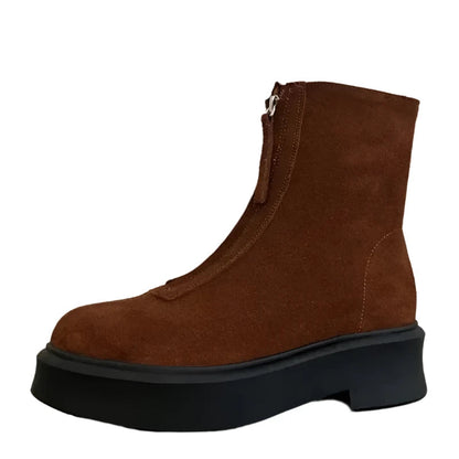 A Vintage Style Boots with Delicate Timeless Details