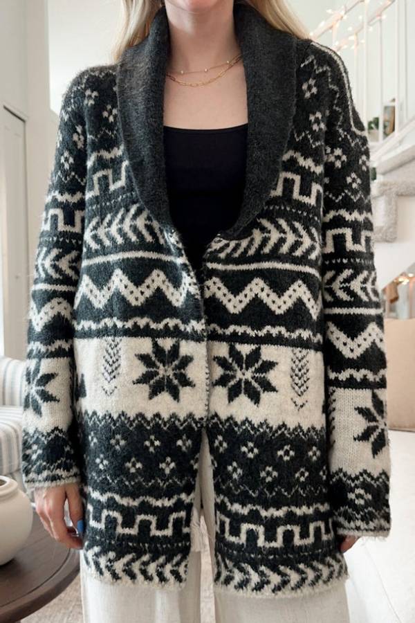 Sophisticated Cardigan with a Clean Classic Look