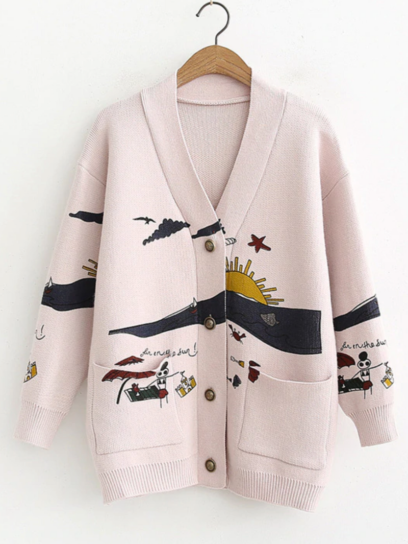 Beautifully Balanced Cardigan with Timeless Character