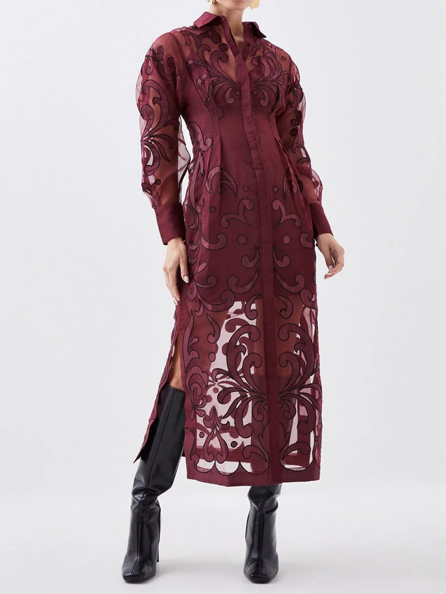 Well Tailored Dress with a Graceful Silhouette