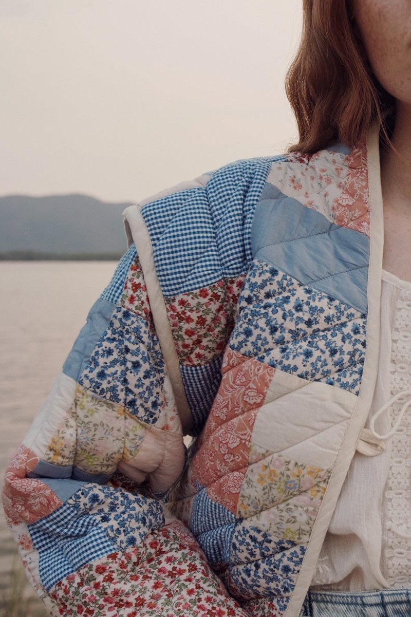 A Vintage Style Jacket with Delicate Timeless Details