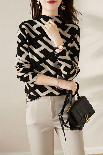 Beautifully Finished Sweater in a Timeless Design