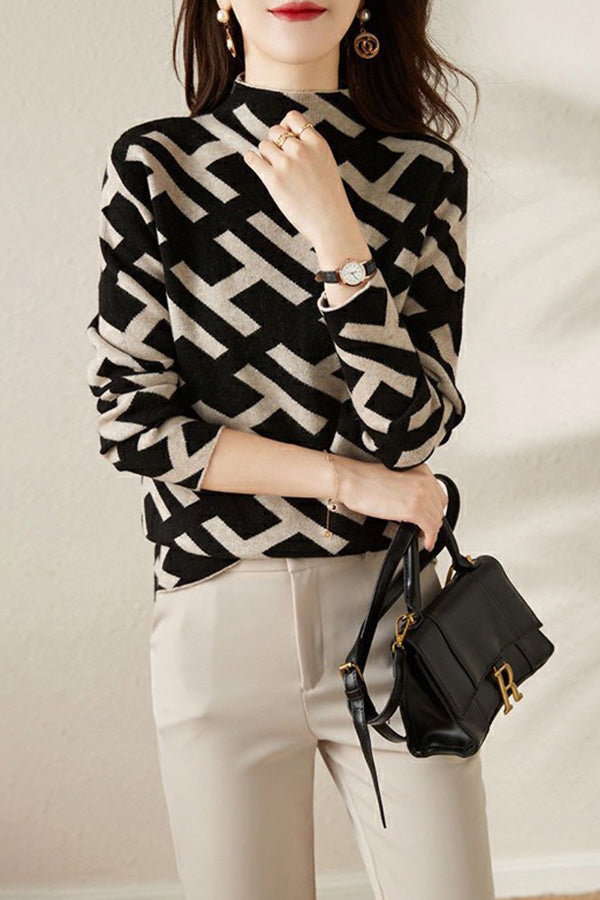 Beautifully Finished Sweater in a Timeless Design