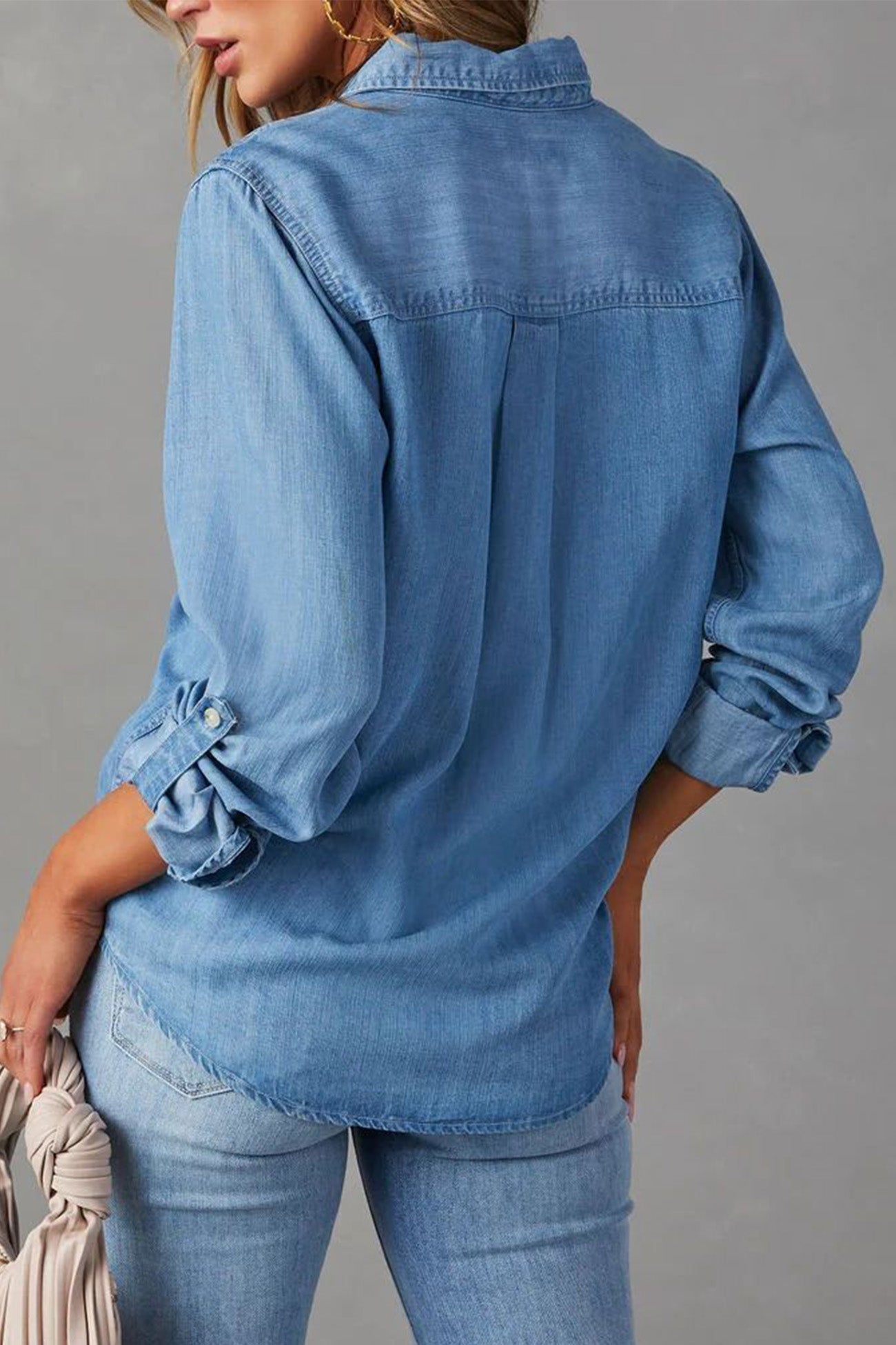Classic Vintage Blouse with a Flattering Fit