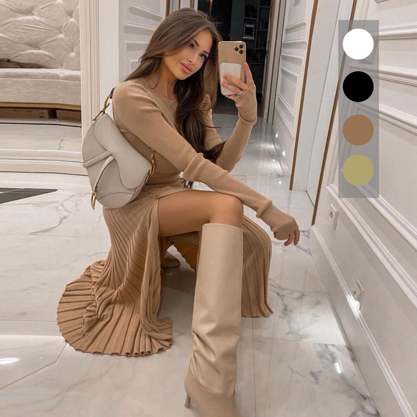 Effortlessly Elegant Sweater with a Timeless Design