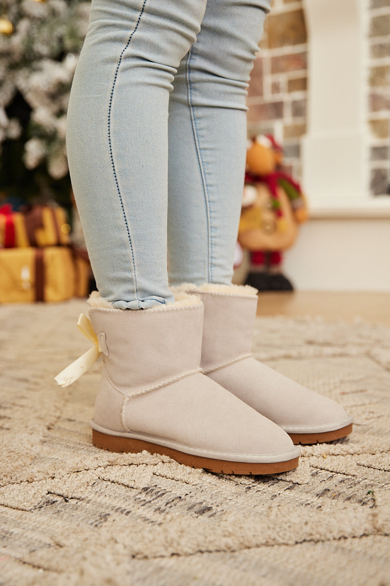 A Vintage Style Boots with Delicate Timeless Details