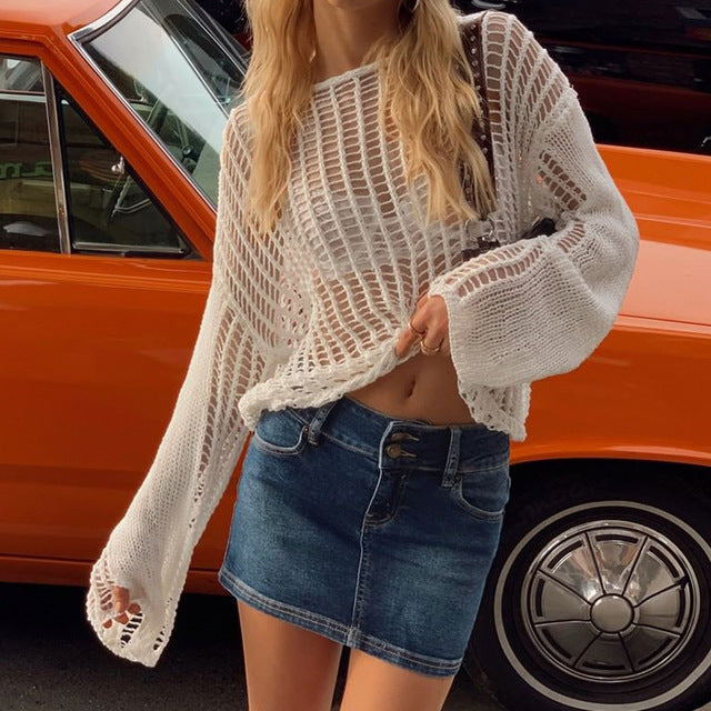 Vintage Inspired Sweater with a Contemporary Edge