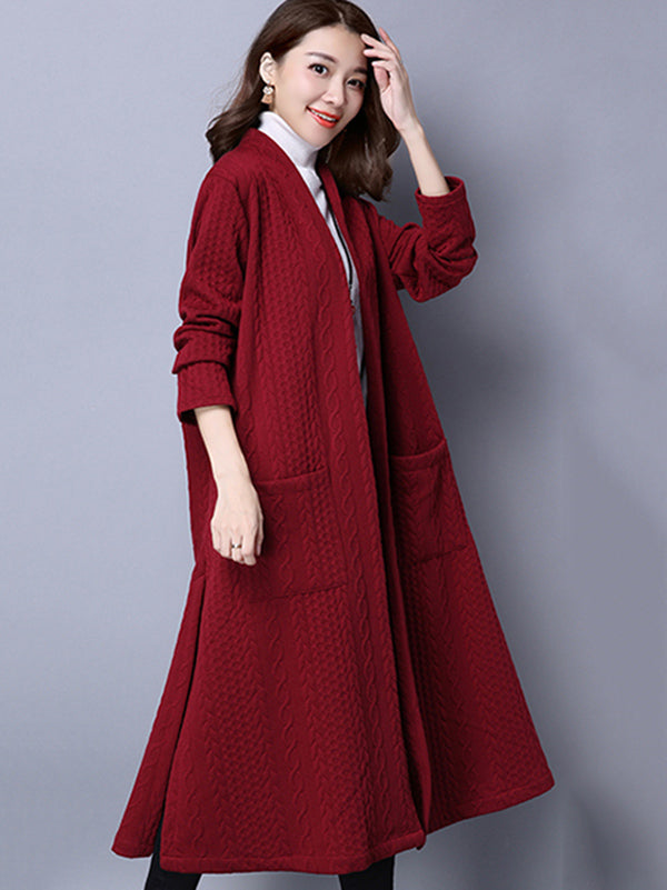 Well Tailored Cardigan with a Graceful Silhouette