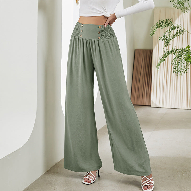 A Vintage Style Pants with Delicate Timeless Details