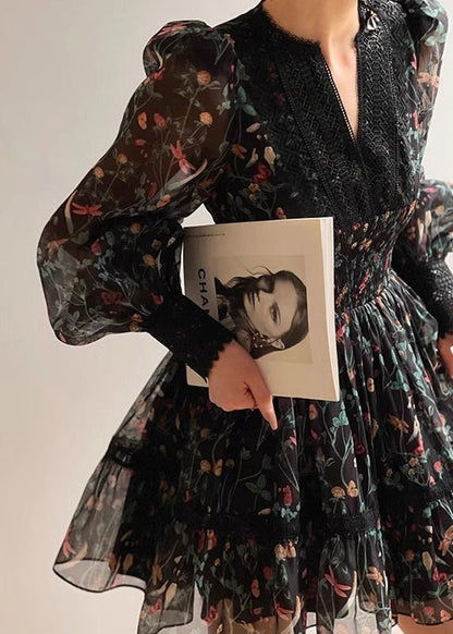 A Vintage Style Dress with Delicate Timeless Details