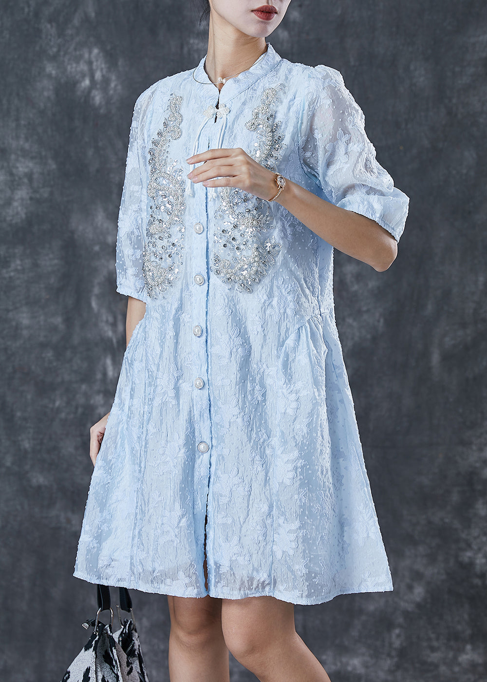 A Vintage Style Dress with Delicate Timeless Details
