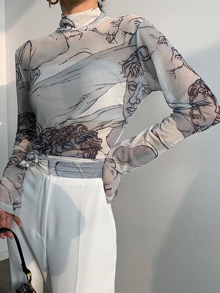 Vintage Inspired Blouse with a Contemporary Edge