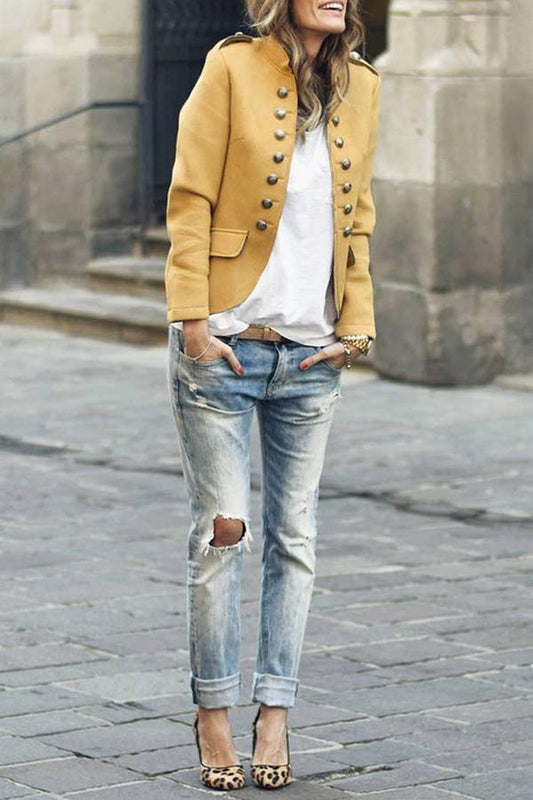 Polished Coat with an Effortless Classic Look
