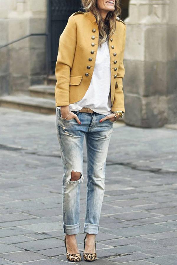 Polished Coat with an Effortless Classic Look