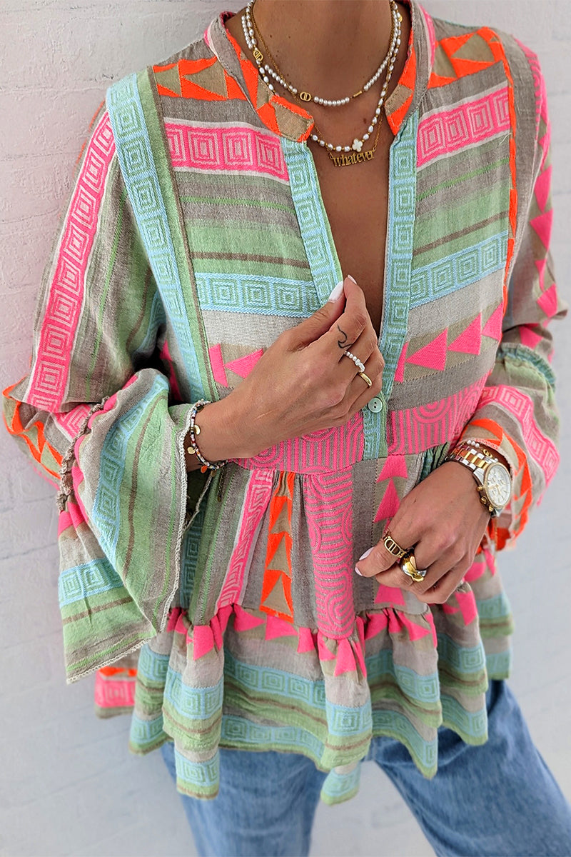 Beautifully Balanced Blouse with Timeless Character