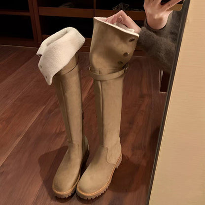 A Vintage Style Boots with Delicate Timeless Details