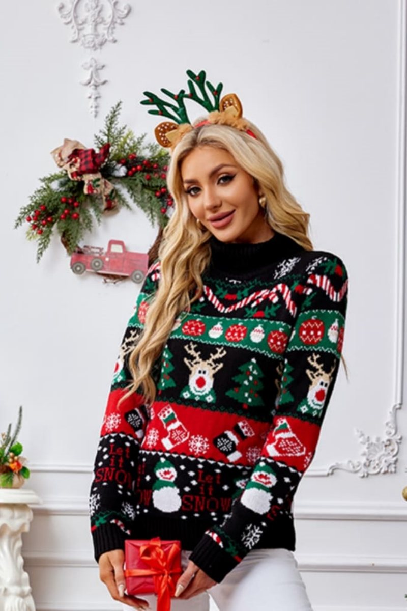 Vintage Inspired Sweater with a Contemporary Edge