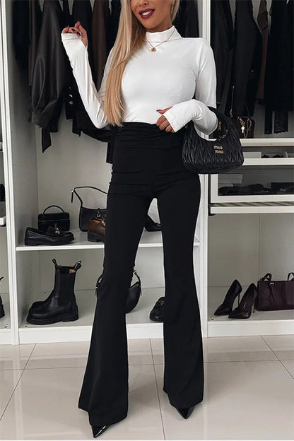A Vintage Style Pants with Delicate Timeless Details