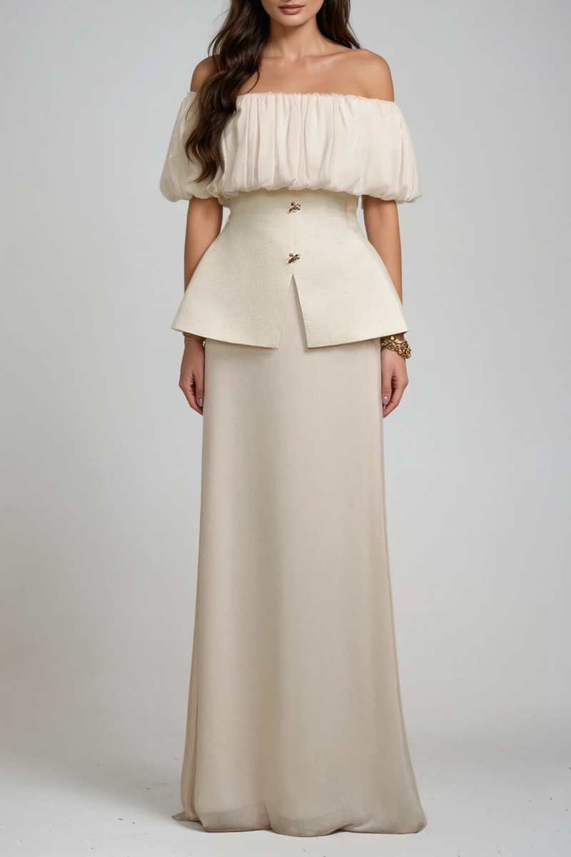 Well Tailored Garment with a Graceful Silhouette