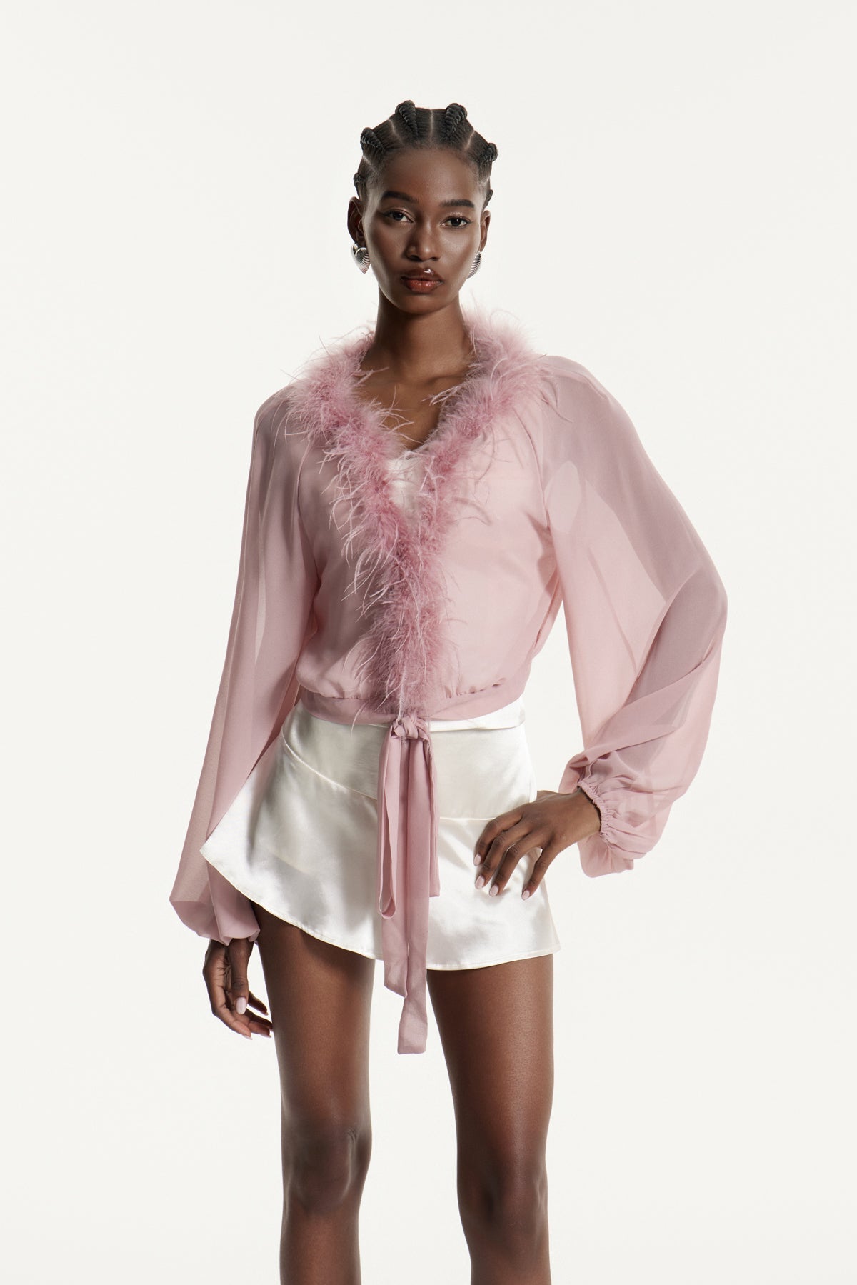 Gracefully Styled Top for Any Occasion