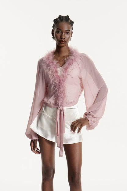 Gracefully Styled Top for Any Occasion