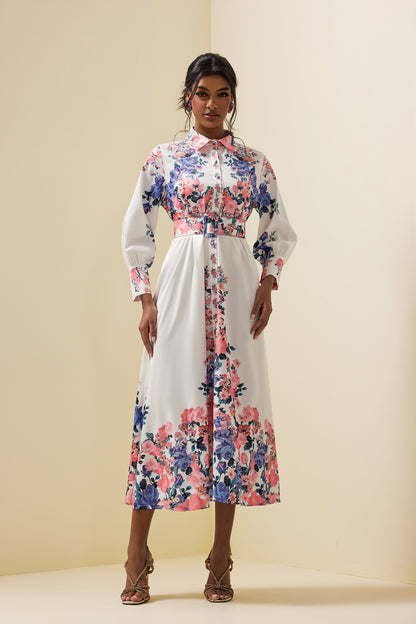 Well Tailored Dress with a Graceful Silhouette