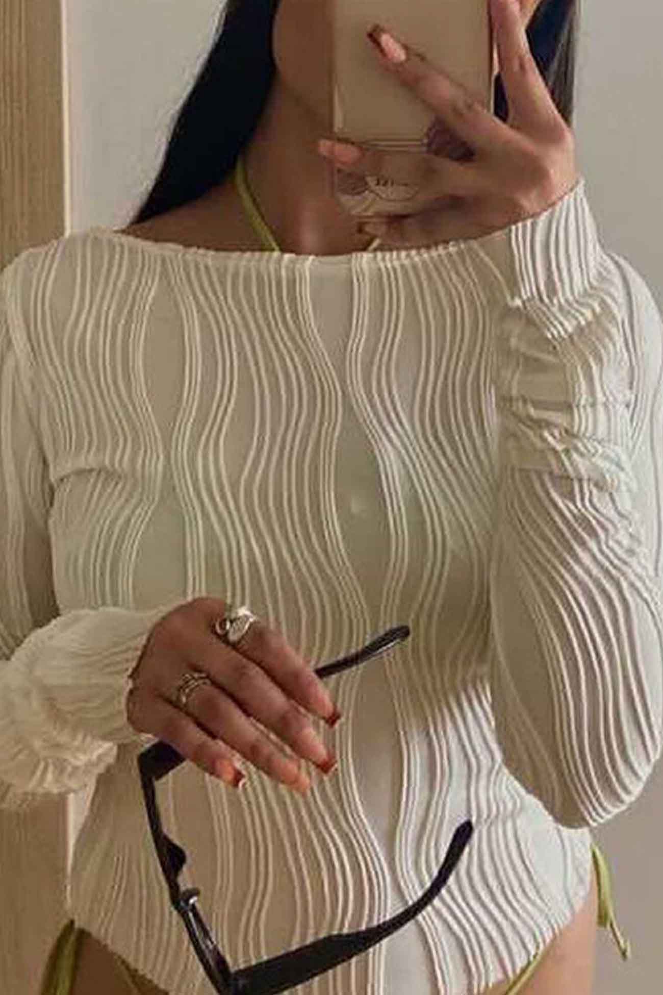 Vintage Inspired Top with a Contemporary Edge