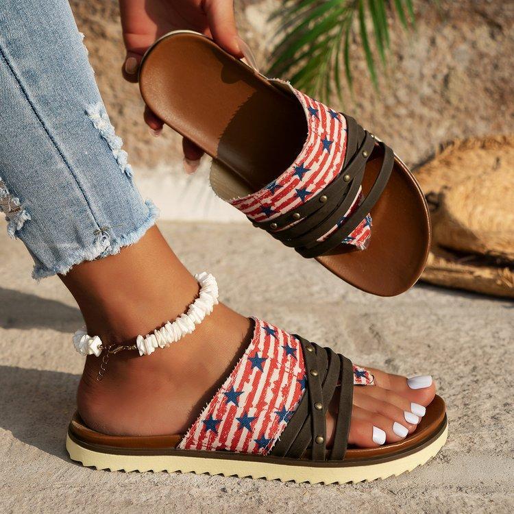 Classic Vintage Sandals with a Flattering Fit
