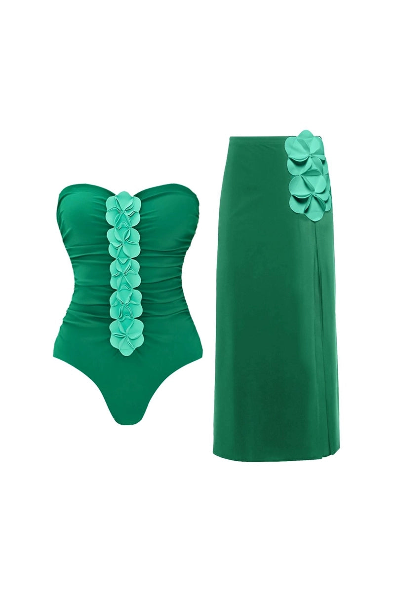 A Vintage Style Swimsuit with Delicate Timeless Details