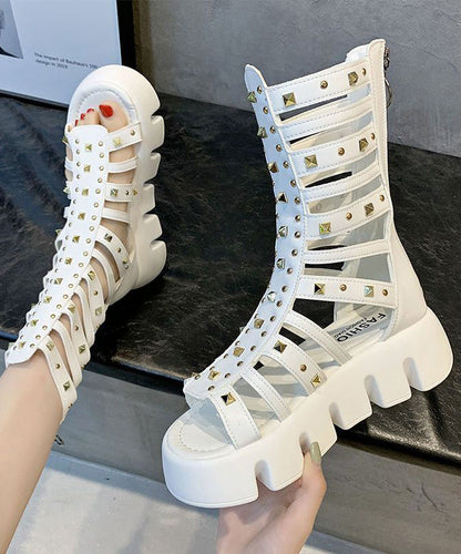 A Vintage Style Sandals with Delicate Timeless Details