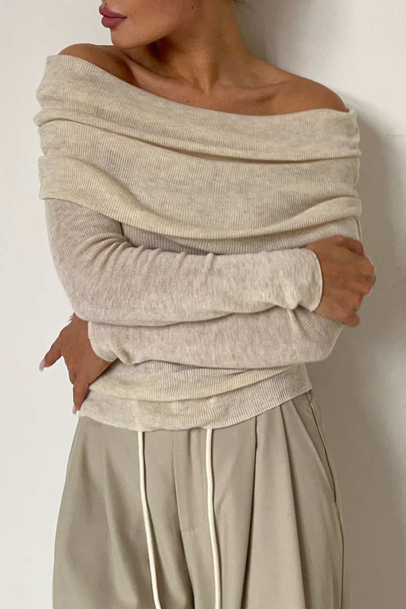 Gracefully Styled Top for Any Occasion