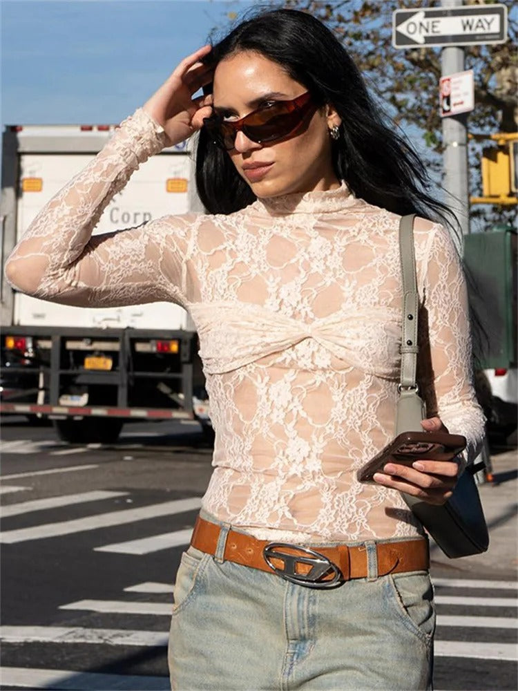 A Vintage Style Top with Delicate Timeless Details