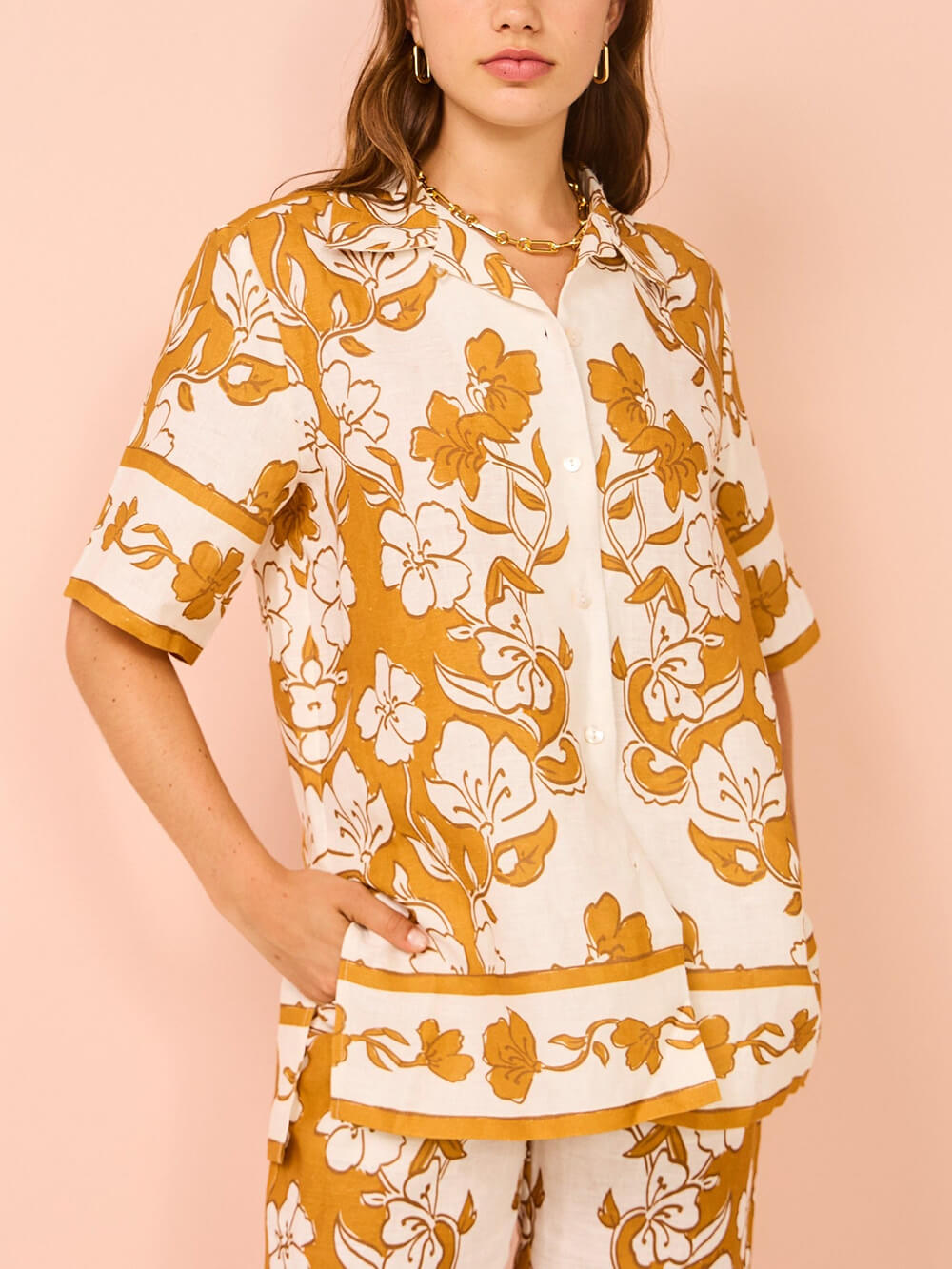 A Vintage Style Shirt with Delicate Timeless Details