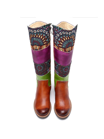 A Vintage Style Boots with Delicate Timeless Details
