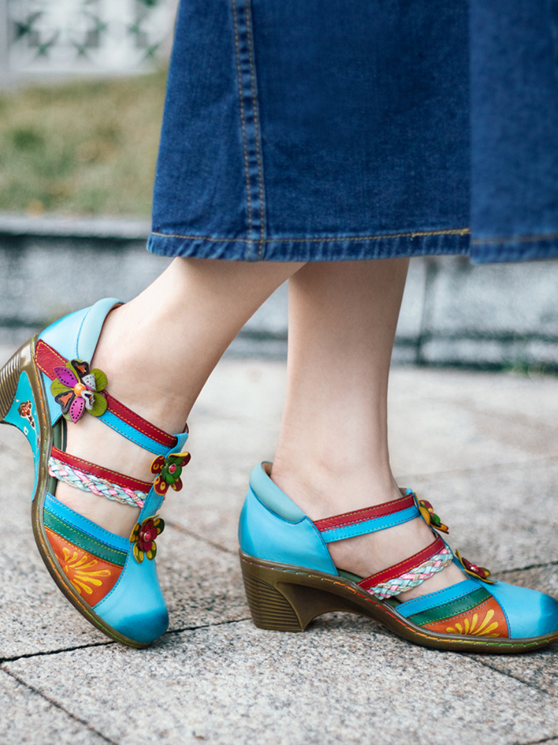 Vintage Inspired Sandals with a Contemporary Edge