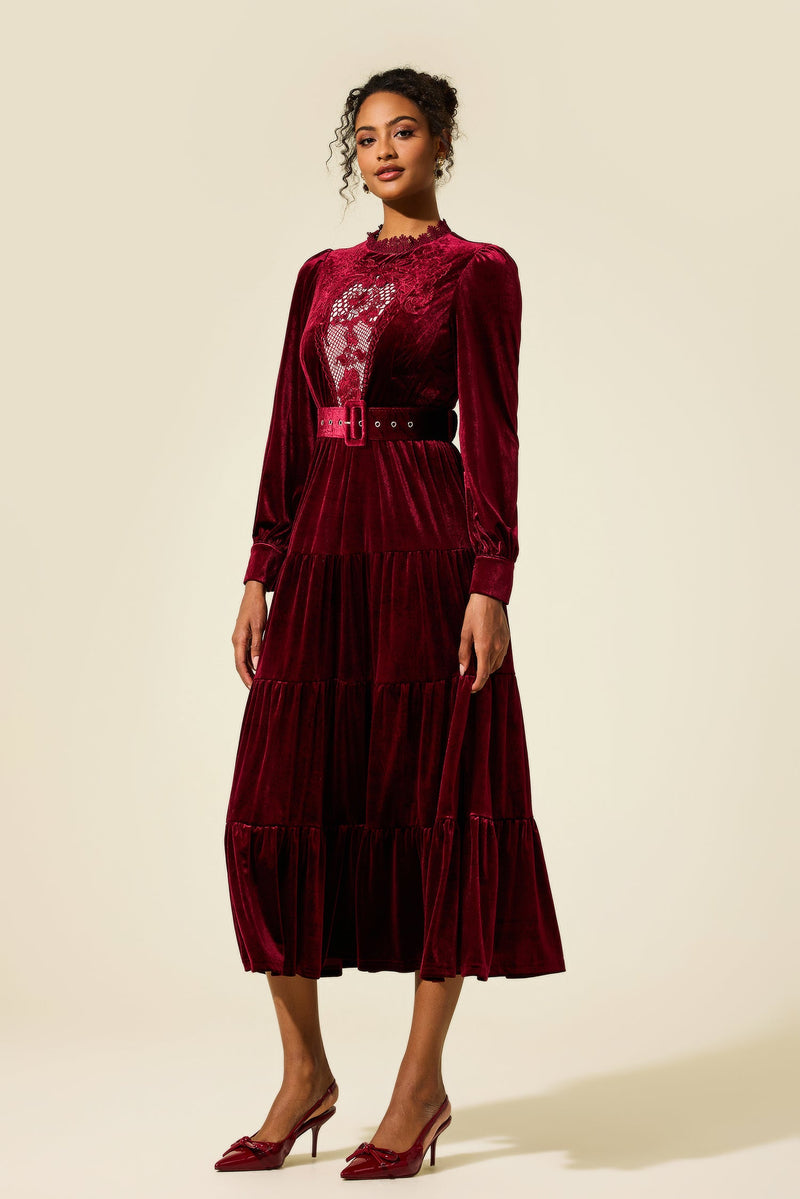 A Vintage Style Dress with Delicate Timeless Details