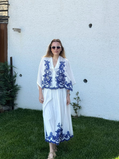 Vintage Inspired Blouse with a Contemporary Edge
