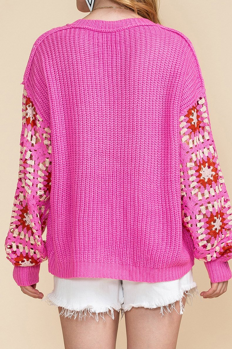 Classic Vintage Sweater with a Flattering Fit