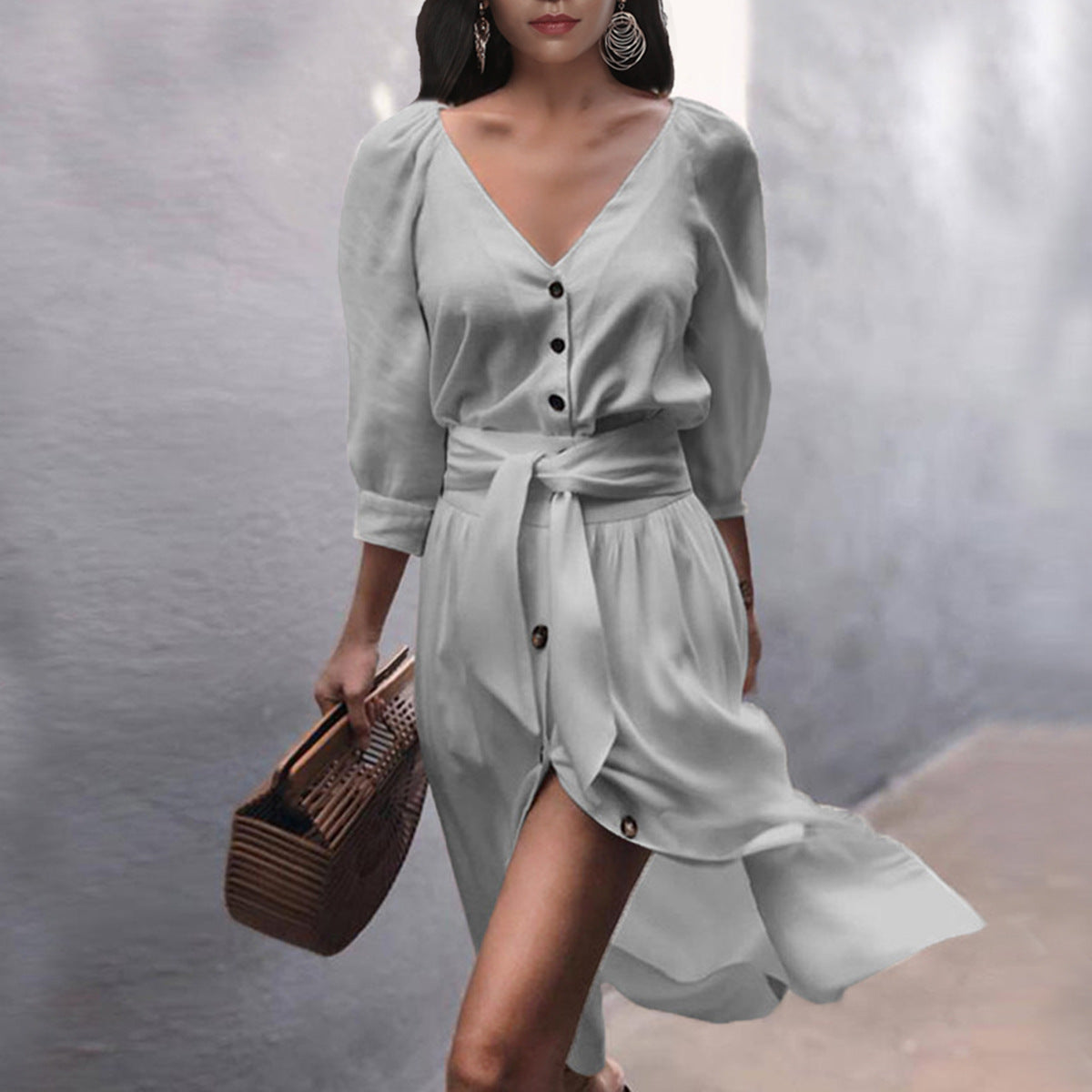A Vintage Style Dress with Delicate Timeless Details