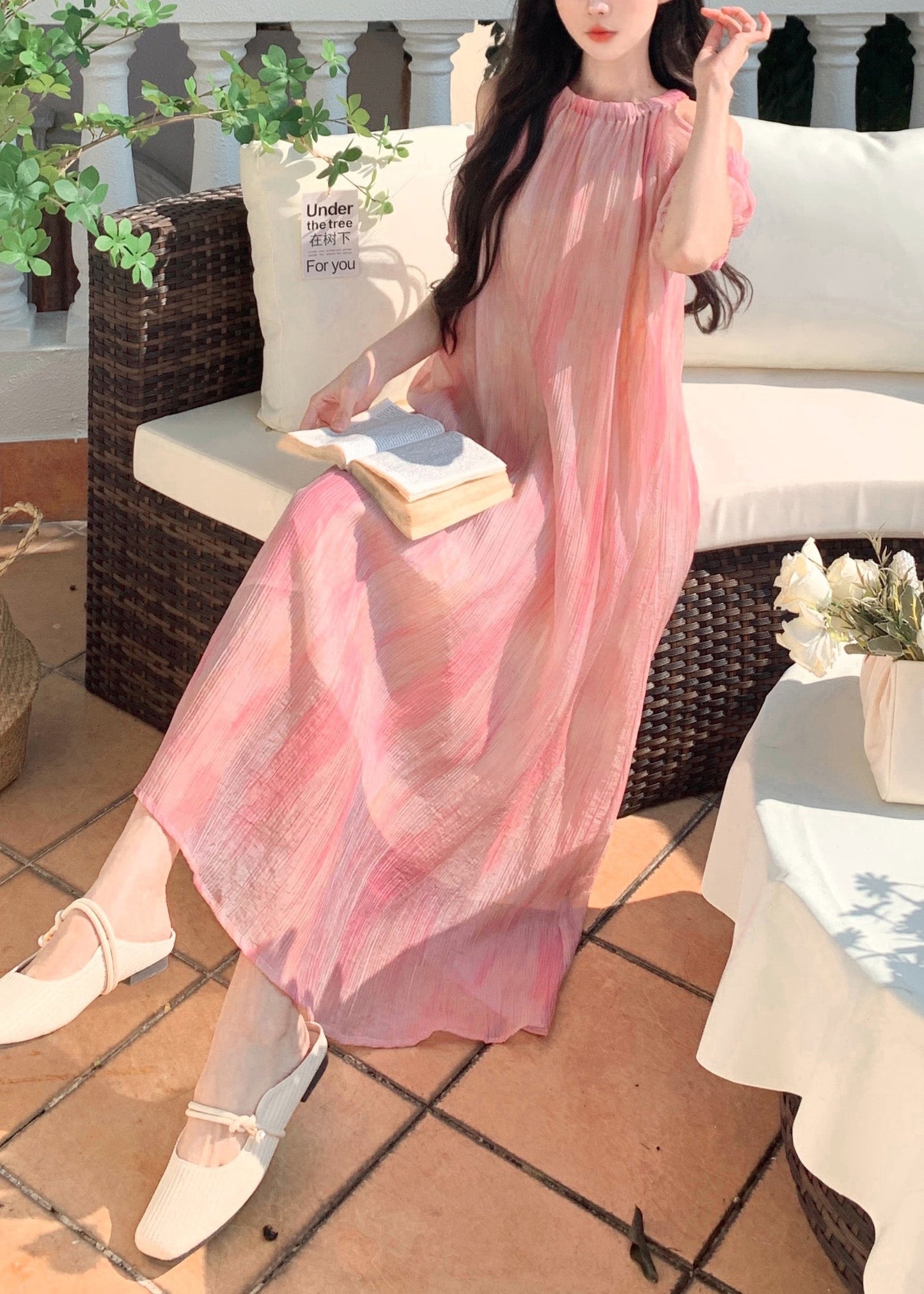 A Vintage Style Dress with Delicate Timeless Details