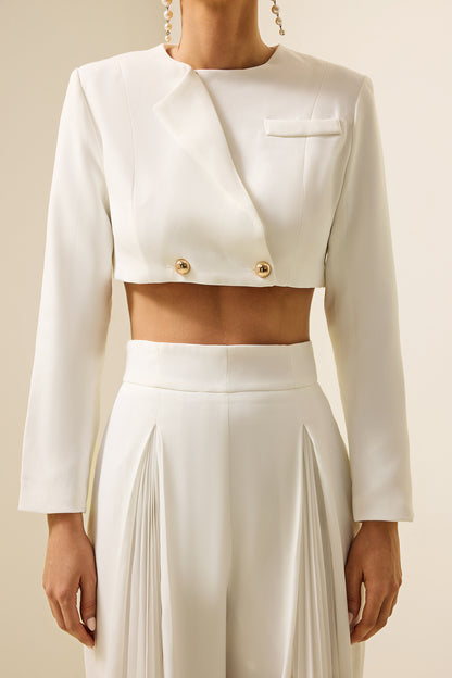 A Vintage Style Pants with Delicate Timeless Details
