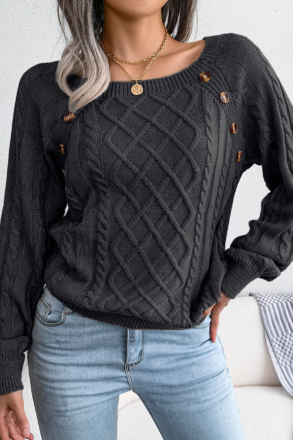 Beautifully Finished Sweater in a Timeless Design